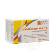 Соліфенацин таблетки 5 мг №100