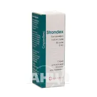 Строндекс спрей для ротової порожнини 12,5 мг/доза флакон скляний 5 мл акция Медикард