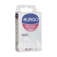 Пластир медичний Urgo прозорий з антисептиком №20