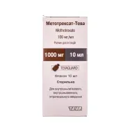 Метотрексат-Тева розчин для ін'єкцій 100 мг/мл флакон 10 мл №1
