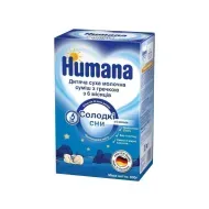 Смесь молочная Humana 3 с гречкой Сладкие сны 600 г