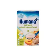Молочна каша Humana вівсяна з персиком 250 г