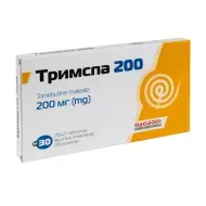 Тримспа 200 таблетки покрытые оболочкой 200 мг стрип №30