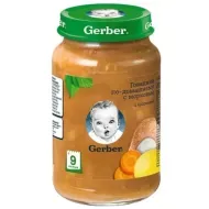 Пюре Gerber говядина по домашнему с морковью 200 гр