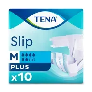 Подгузники для взрослых Tena slip plus medium №10
