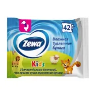 Влажная туалетная бумага для детей Zewa Kids №40