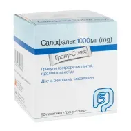 Салофальк гранули гастрорезистентні пролонговані 1000 мг пакетик Грану-Стикс № 50