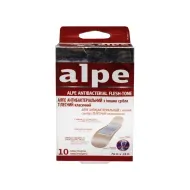 Пластырь медицинский Alpe антибактериальный классик 76х19мм с ионами серебра №12