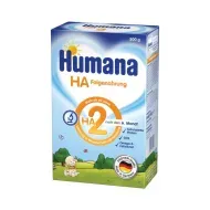 Смесь Humana ha 2 гипоаллергенная с пребиотиками сухая детская 500 г
