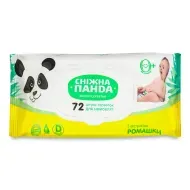 Салфетки влажные для младенцев Снежная панда с экстрактом ромашки №72