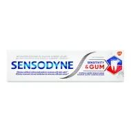 Зубная паста Sensodyne для чувствительных зубов защита десен отбеливающая 75 мл