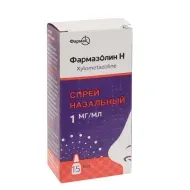 Фармазолин Н спрей назальный 1 мг/мл флакон 15 мл