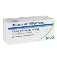 Финлепсин 400 ретард таблетки пролонгированного действия 400 мг №50