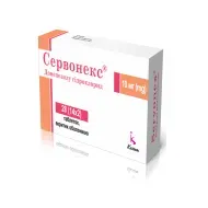 Сервонекс таблетки покрытые оболочкой 10 мг блистер №28