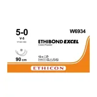 Этибонд эксель 5/0 W6934 колюще-режущая игла №2 окружноть 1/2 длина 90см
