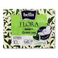 Гигиенические прокладки Bella Flora зеленый чай №10