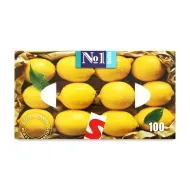 Хустинки універсальні Bella лимон №100
