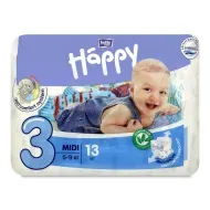 Підгузники дитячі гігієнічні Bella Baby Happy Midi 5-9 кг №13