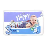 Підгузники дитячі гігієнічні Bella Baby Happy Midi 5-9 кг №32