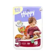 Підгузники дитячі гігієнічні Bella Baby Happy Junior 12-25 кг №58