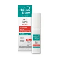 Крем активный против угрей Anti-acne active hirudo derm oil problem 50 мл
