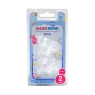 Соска Baby-Nova 15302 силиконовая ортодонтальная для молока размер 2 №2