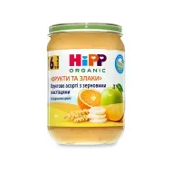 Пюре HiPP зерновое с фруктами 190 г