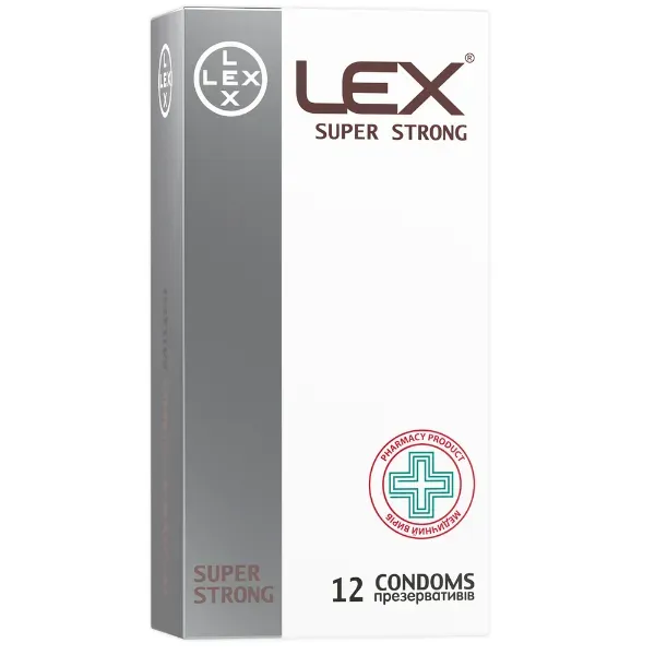 Презервативы Lex super strong №12