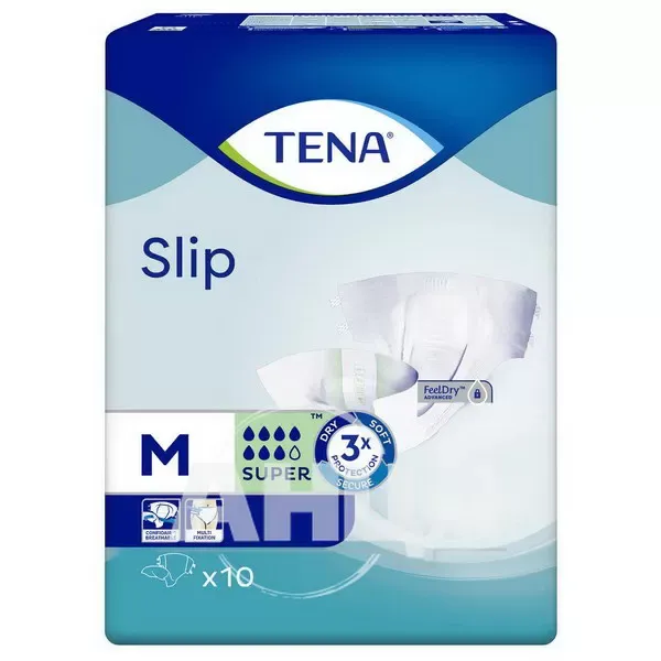 Подгузники для взрослых Tena slip super medium №10