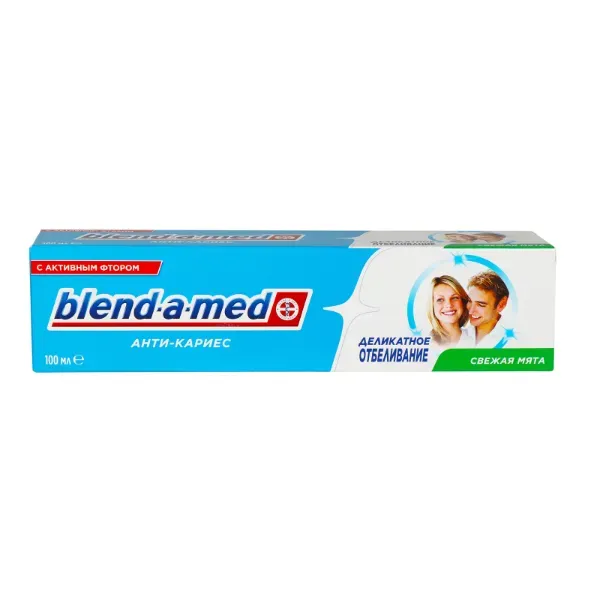 Зубная паста Blend-A-Med анти-кариес healthy white деликатное отбеливание 100 мл