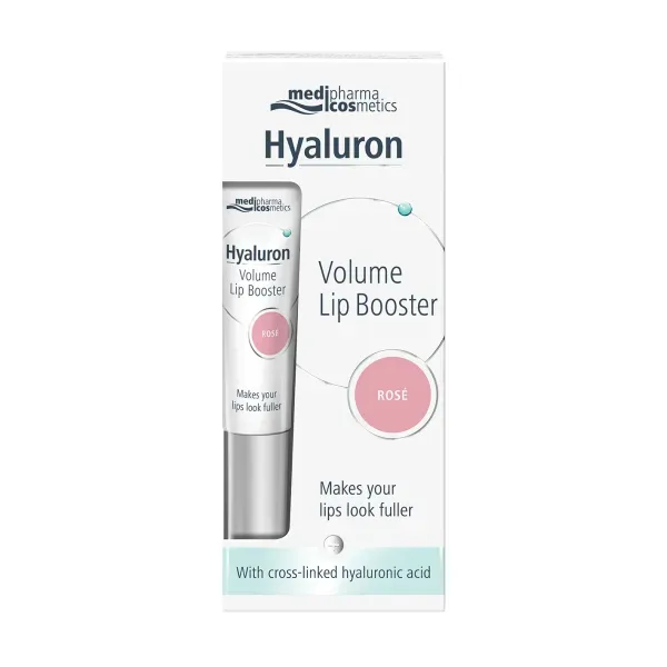 Бальзам Hyaluron (Pharma Hyaluron) Lip Booster для об'єму губ рожевий 7 мл