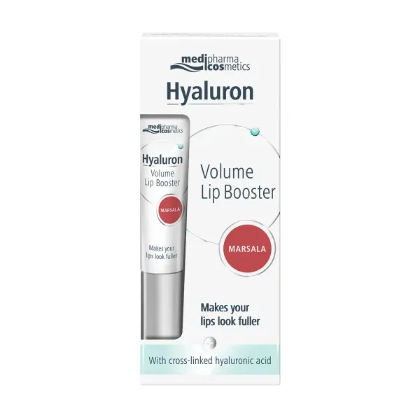 Бальзам Hyaluron (Pharma Hyaluron) Lip Booster для объема губ марсала 7 мл