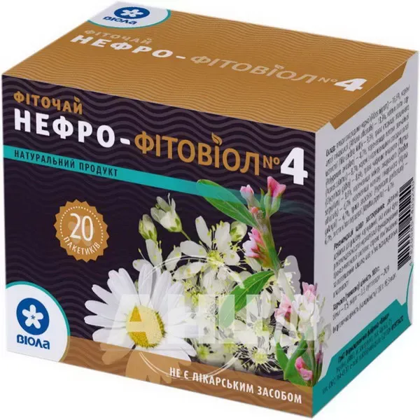 Фиточай Нефро-фитовиол №4 фильтр-пакет 1,5 г №20
