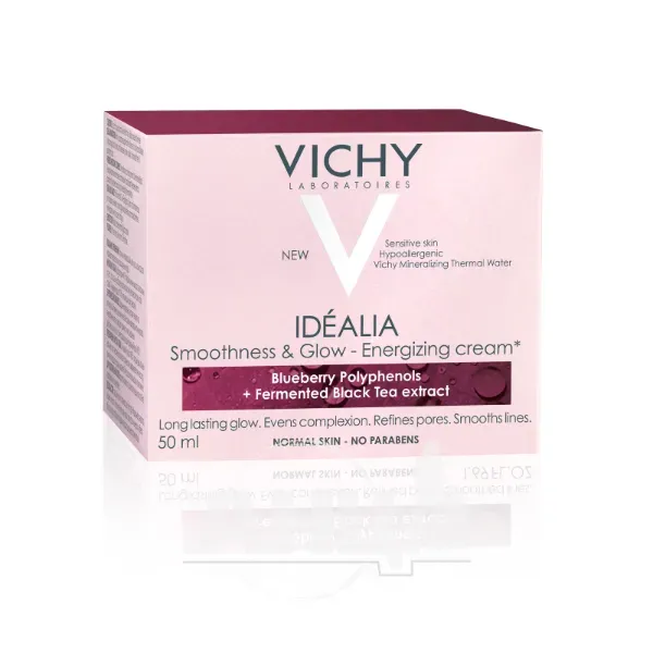 Крем-догляд Vichy Idealia відновлення та сяйво для нормальної та комбінованої шкіри 50 мл