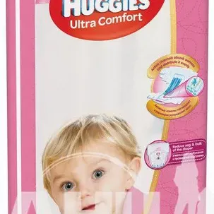 Підгузки дитячі гігієнічні Huggies Ultra Comfort 4 girl №50