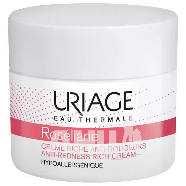 Крем для обличчя Uriage Roseliane Creme Riche Anti-Rougeurs проти почервоніння для сухої шкіри 50 мл