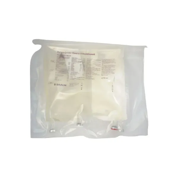 Нутрифлекс Омега спеціальний емульсія для інфузій мішок пластиковий трикамерний 1250 мл №5