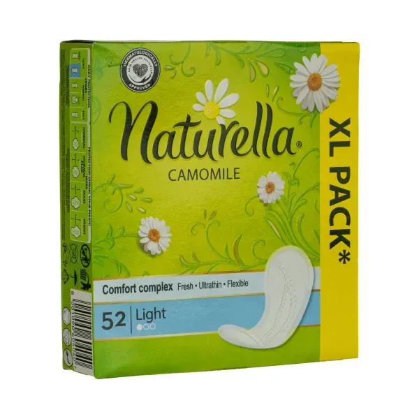 Прокладки щоденні гігієнічні Naturella Camomile Light deo №52