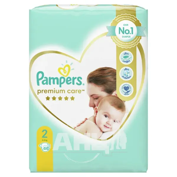 Подгузники детские Pampers Premium Care Mini 2 №68