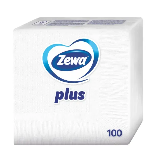Серветки столові Zewa Plus №100