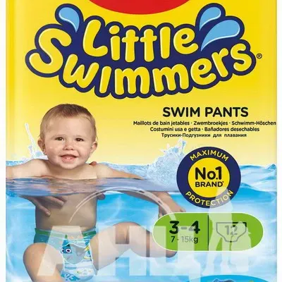 Підгузки для плавання Huggies Little Swimmers (7-15 кг) №12