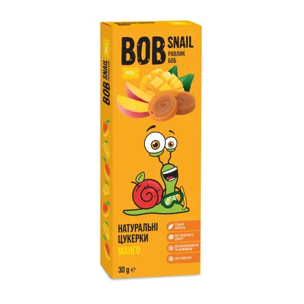 Конфеты Улитка Боб манго 30 г