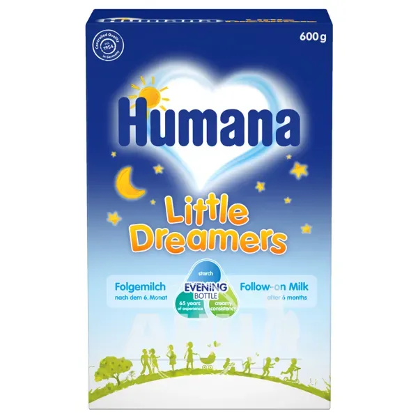 Суха молочна суміш Humana Солодкі сни з Омега-3, Омега-6 жирними кислотами 600 г