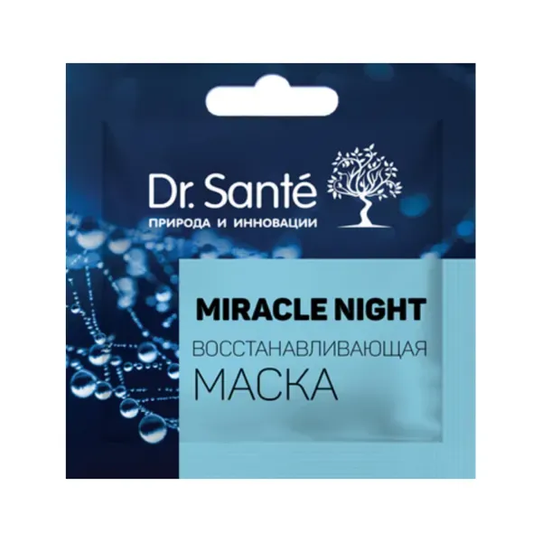 Маска для обличчя Dr.Sante Miracle Night відновлююча 12 мл