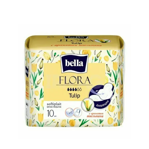 Прокладки Bella flora з ароматом тюльпана №10