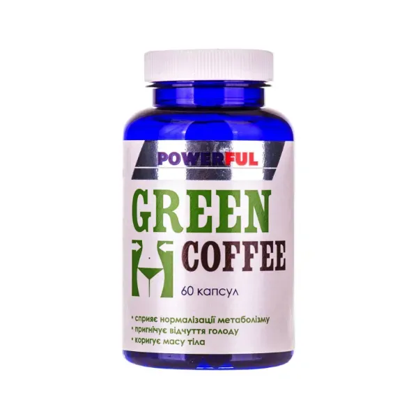 Зеленый кофе Powerfull капсулы №60