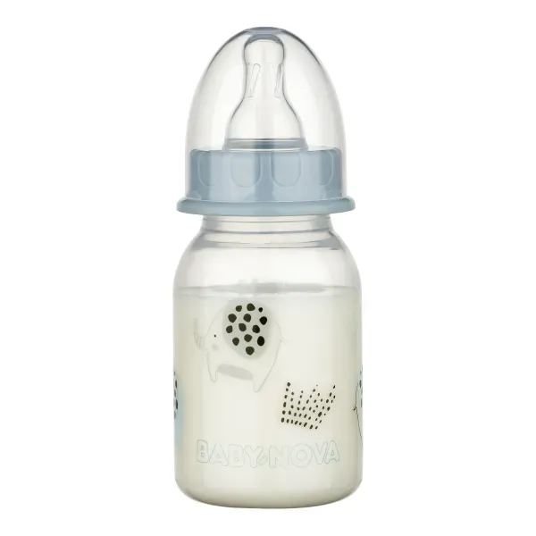 Бутылочка Baby-Nova декор для мальчиков 120 мл