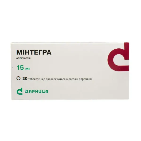 Мінтегра таблетки 15 мг №30
