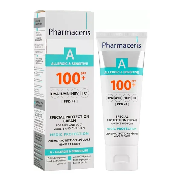 Крем защитный для лица Pharmaceris A Medic Protection SPF 100+ 75 мл