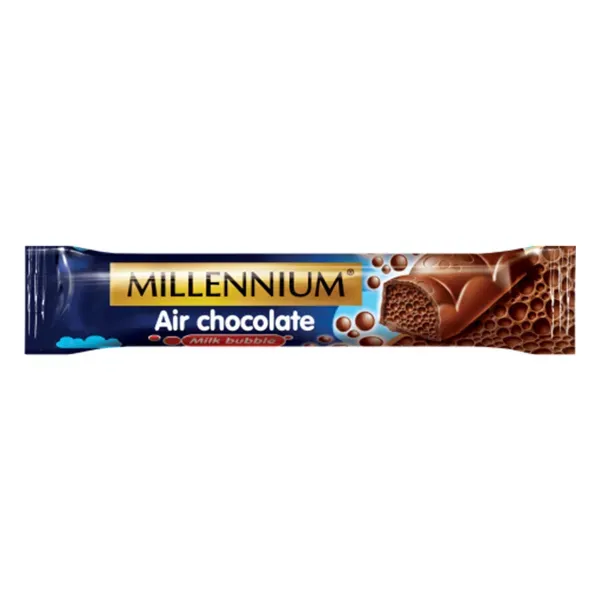 Шоколад Millennium пористый молочный 32 г